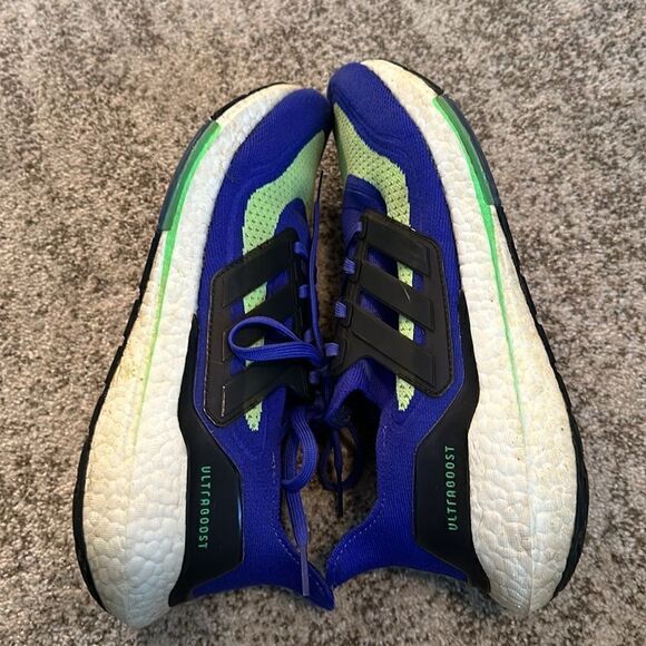Adidas Ultraboost 21 Men’s Athletic Running Sneakers 8.5 - Picture 5 of 8